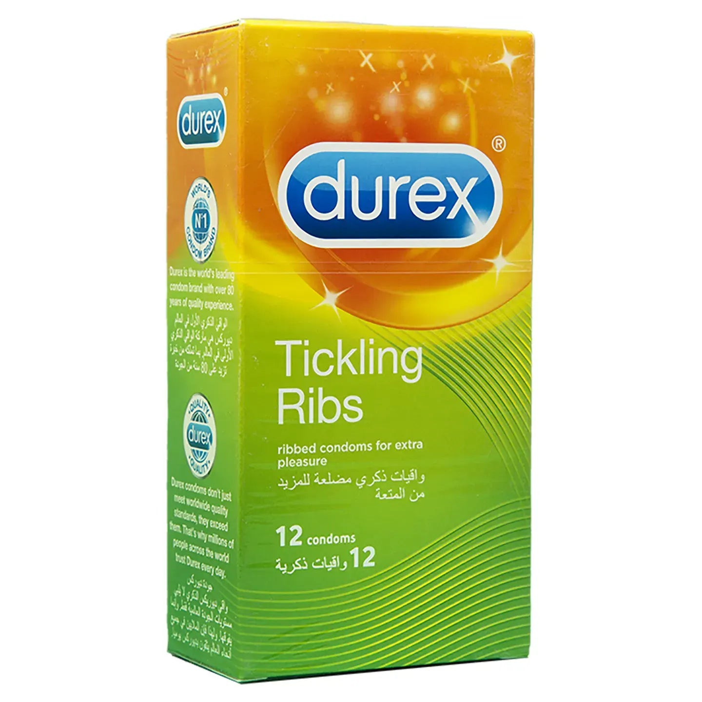 Durex Condom Tickling Ribs 12 Pieces