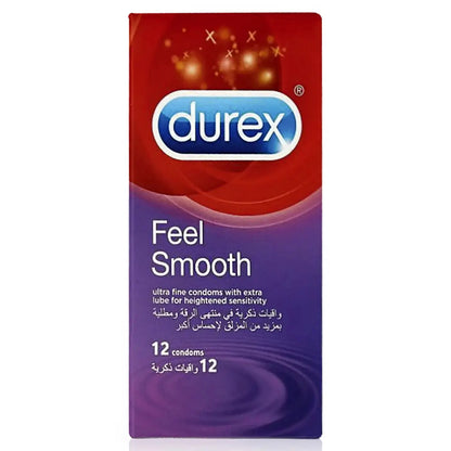 Durex Condom Feel Smooth 12 Pieces