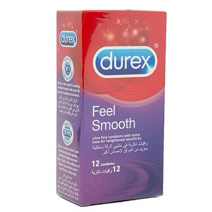 Durex Condom Feel Smooth 12 Pieces