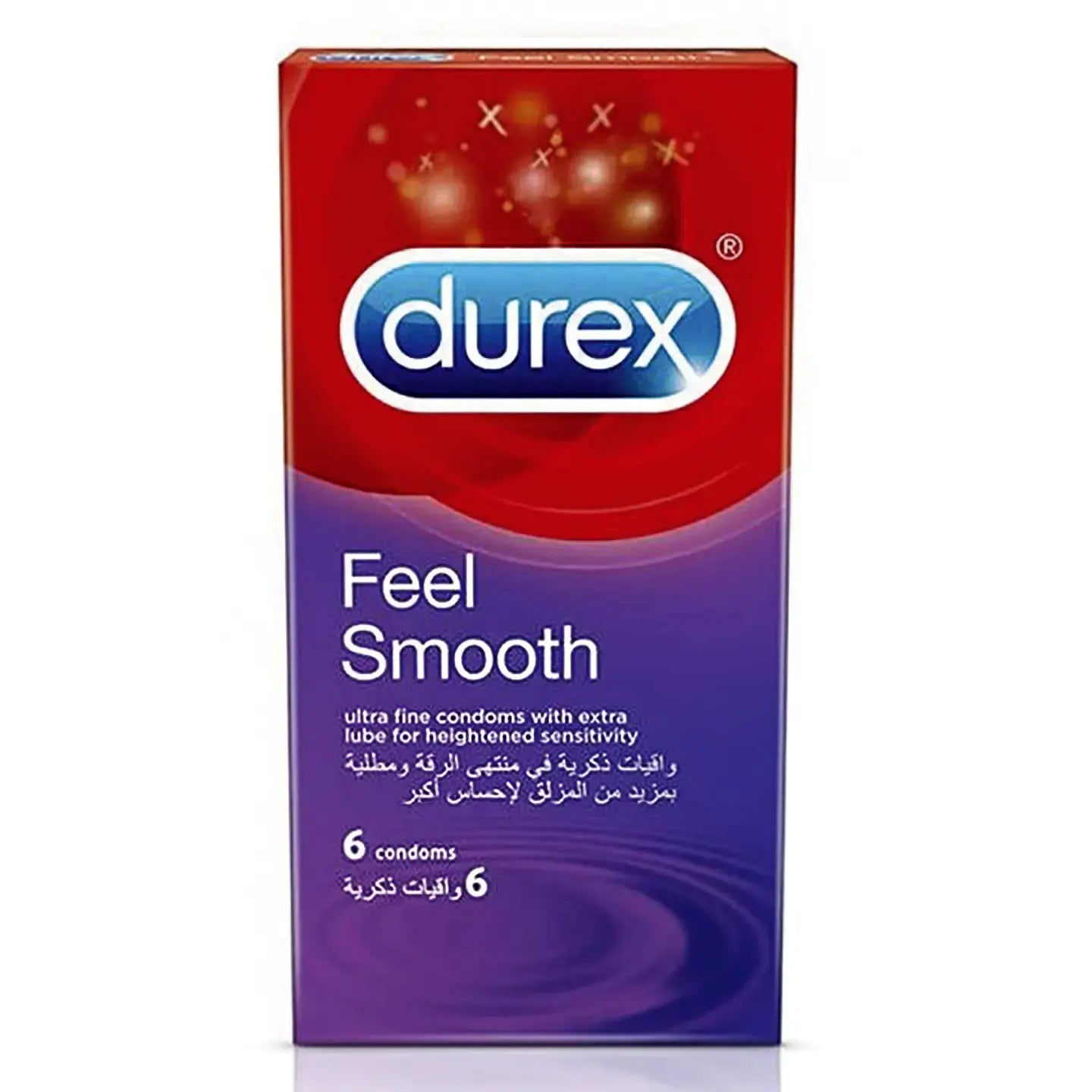 Durex Condom Feel Smooth 6 Pieces