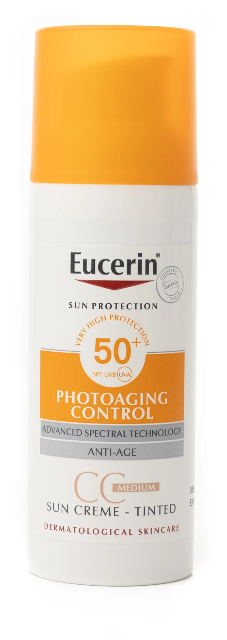 Eucerin Sun Protection SPF 50+ Photoaging Control CC Tinted Medium 50 Ml