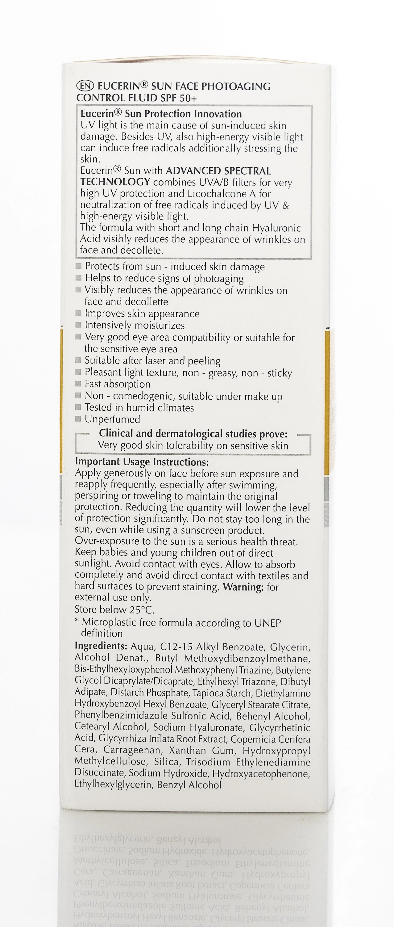 Eucerin Sun Fluid Photoaging Control SPF 50+ Fluid 50 Ml