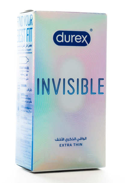 Durex Condom Invisible 12 Pieces