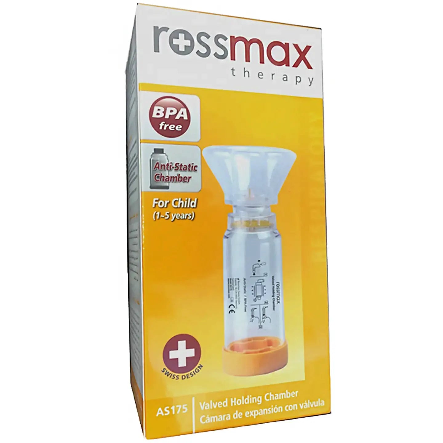Rossmax Valved Holding Chamber For child 1-5years [AS175]
