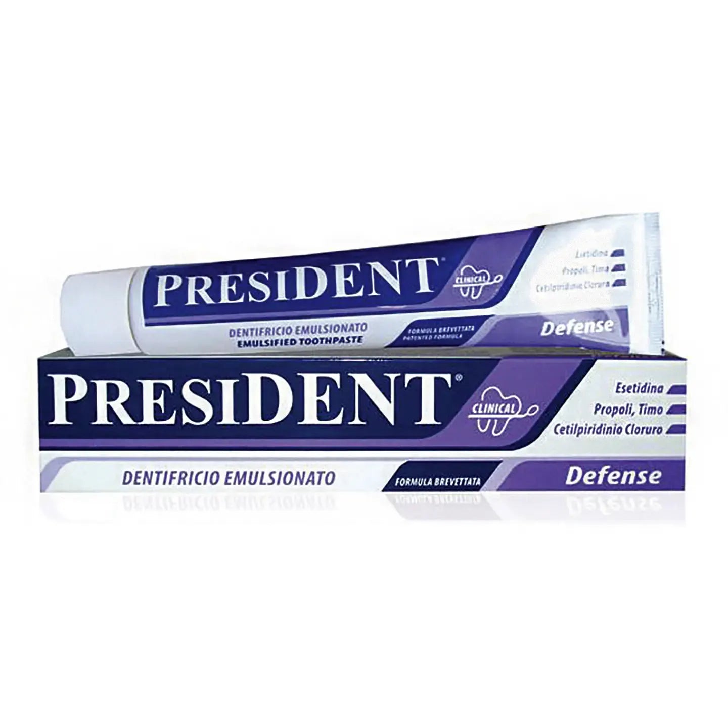 President Pure Breath Defense Toothpaste 75ml