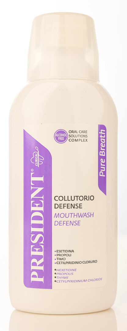 President Pure Breath Defense Mouthwash 250ml