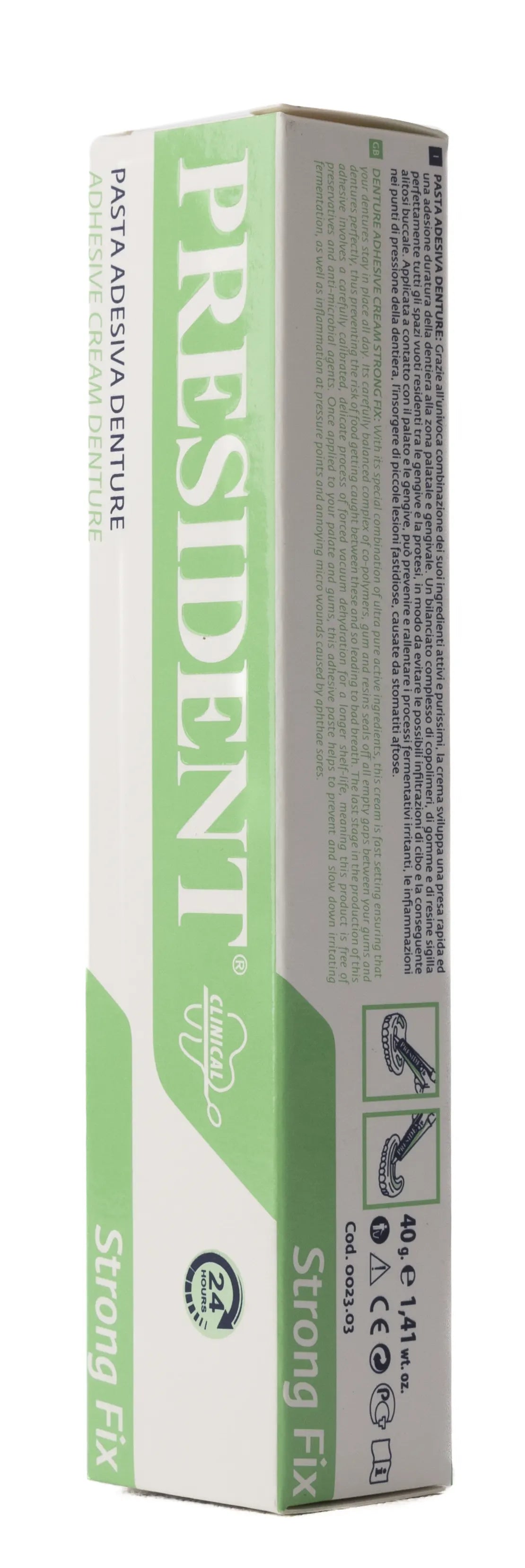 President Strong Fix Adhesive Cream Denture 40 gm