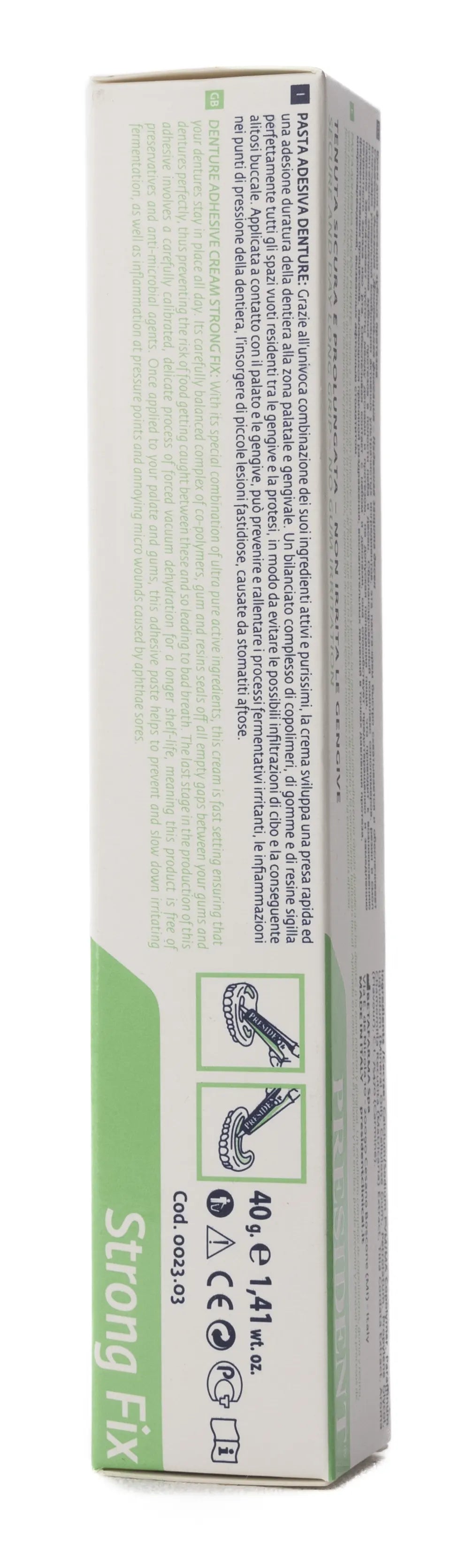 President Strong Fix Adhesive Cream Denture 40 gm