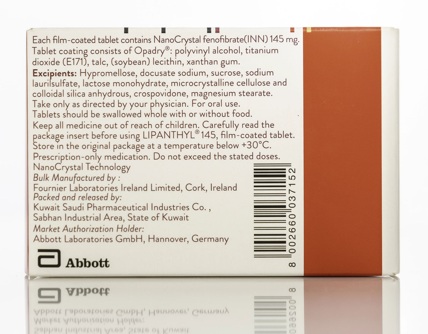 Lipanthyl 145Mg 30 Tablets