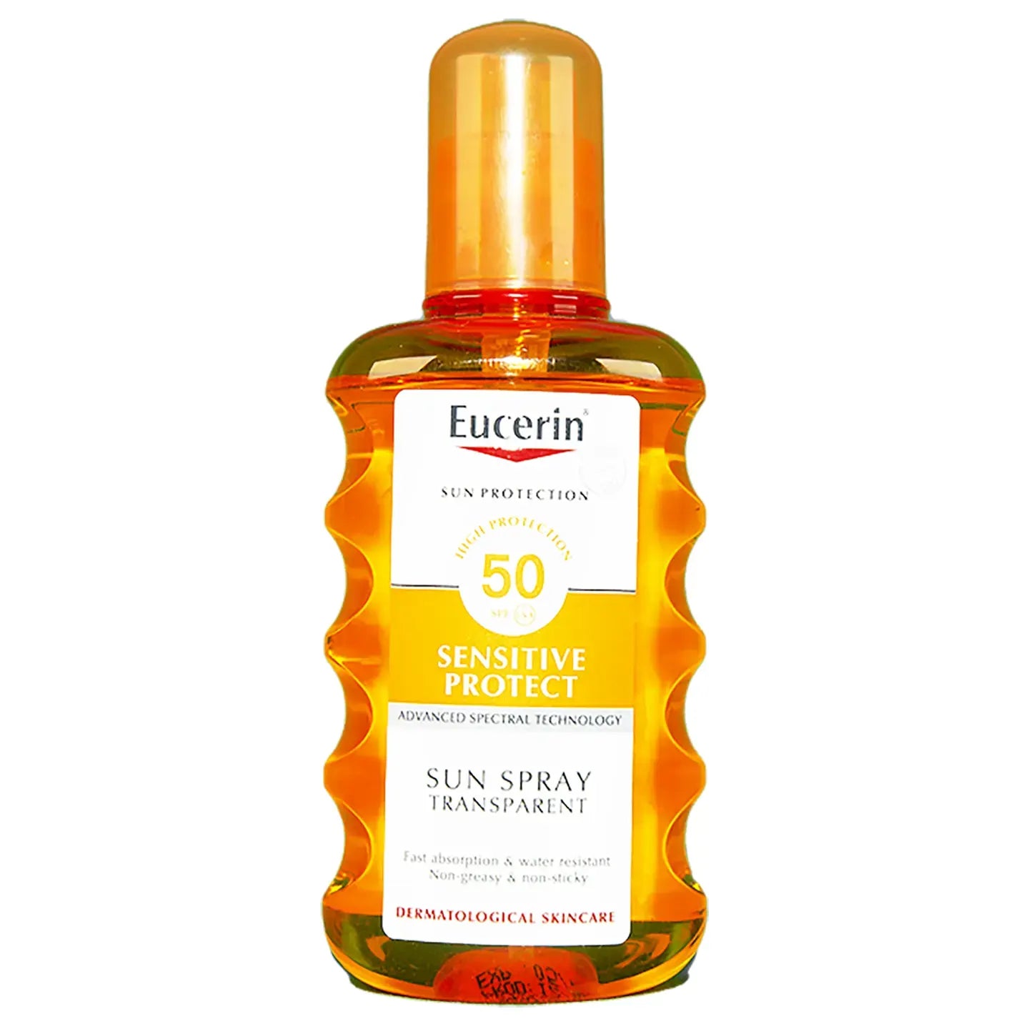 Eucerin Sun Transparent Sensitive Protect SPF 50 Spray 200 Ml