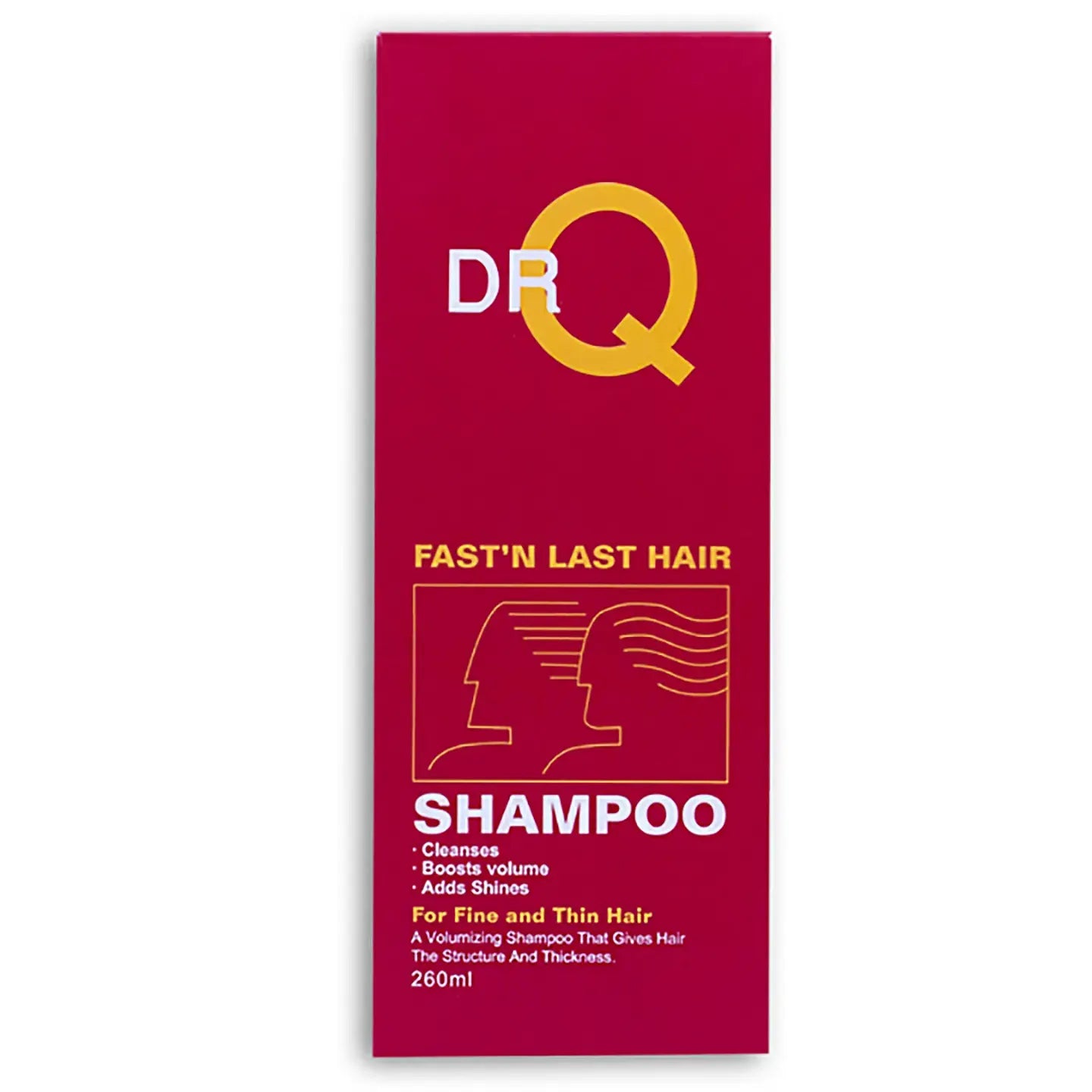 DR Q Fast'N Last Hair Shampoo 260 Ml Offer Pack (1+1)