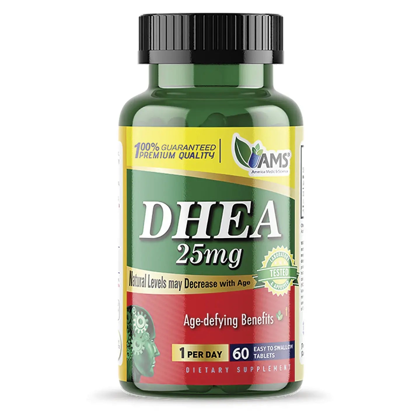 AMS DHEA 25 mg 60 Capsule