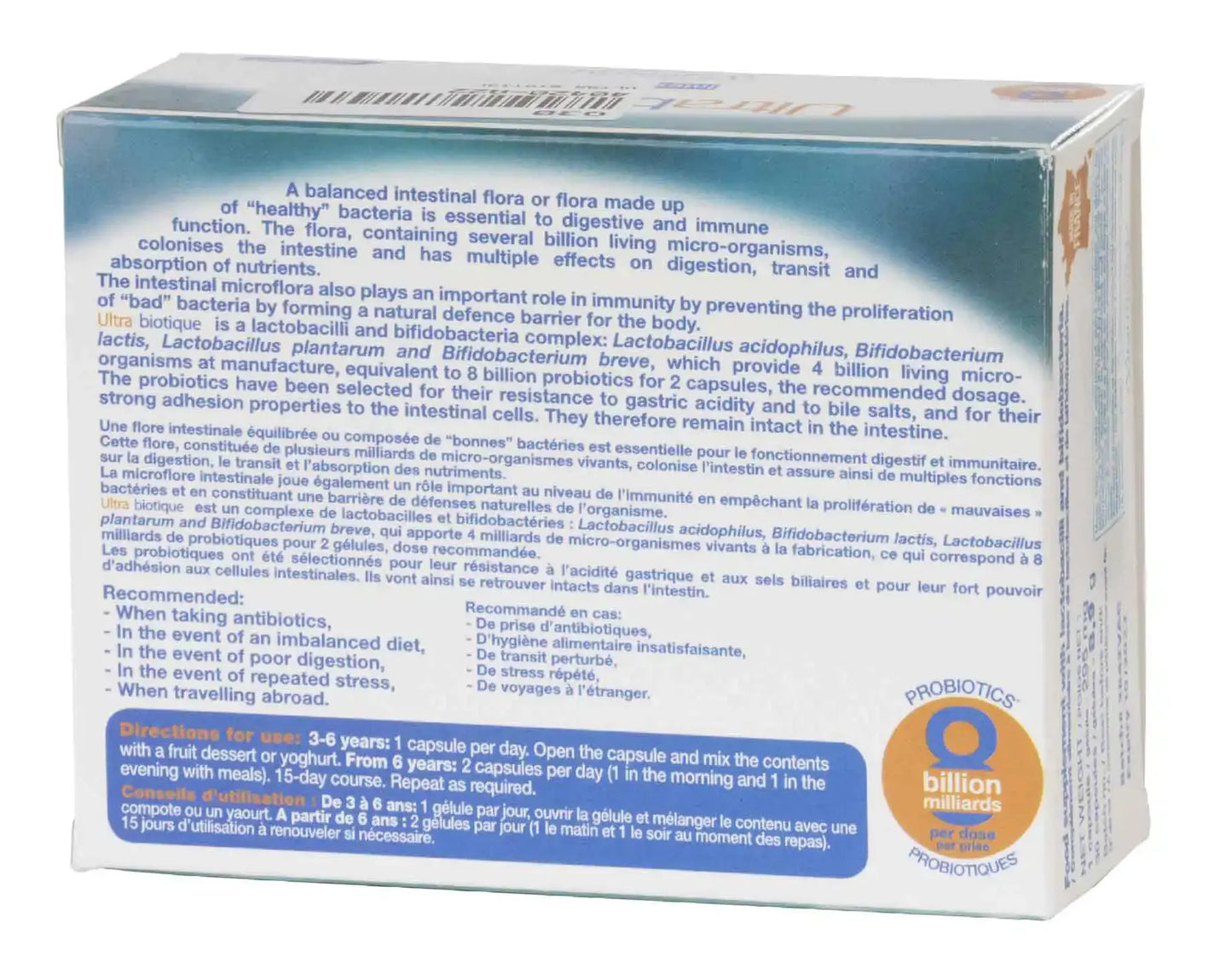 Ultra Biotique Balance 30 Capsules