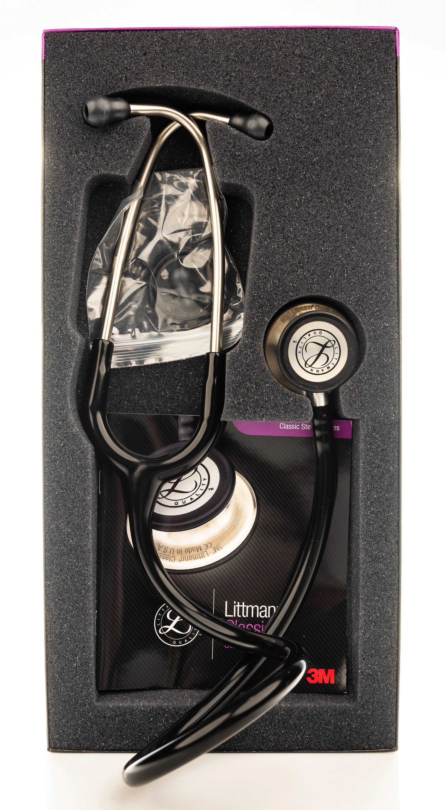 Littmann Classic 3 Stethoscope [Black] 5620