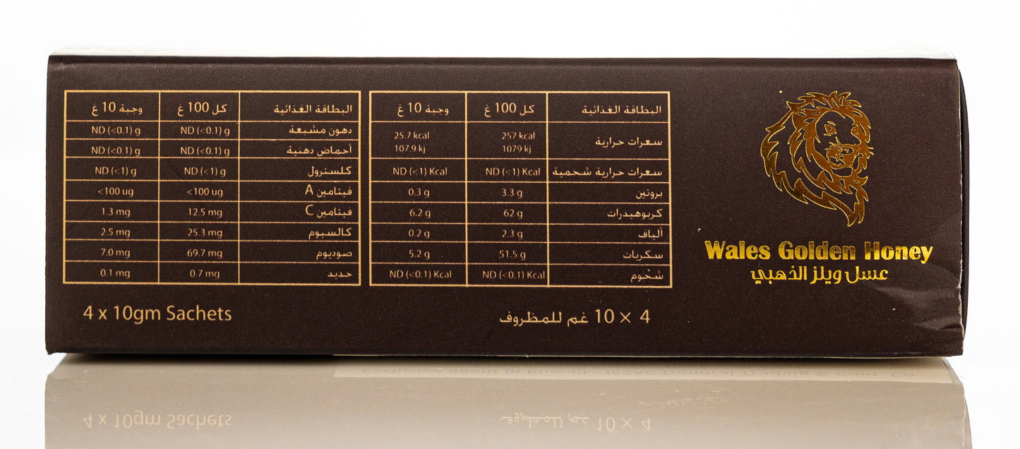 Wales Golden Honey 10gm 4 Sachets