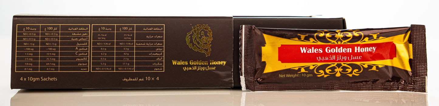 Wales Golden Honey 10gm 4 Sachets
