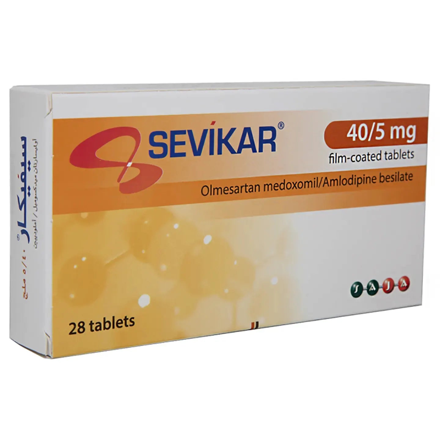 Sevikar 40/5 Mg 28 Tablets