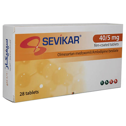 Sevikar 40/5 Mg 28 Tablets