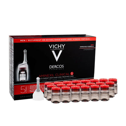 Vichy Dercos Ampoule Men 21 Pieces