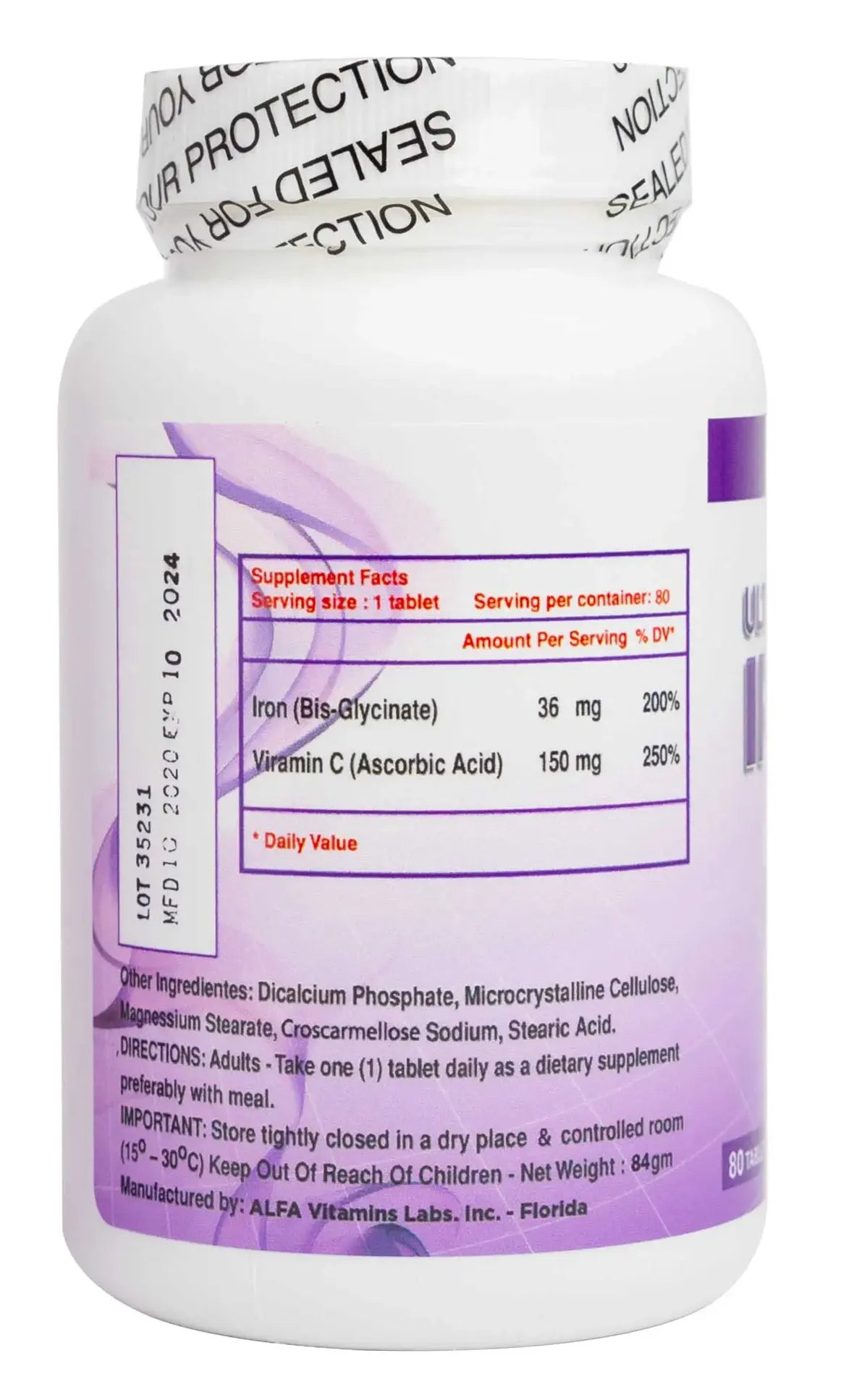 Ultra Iron Plus 80 Tablet