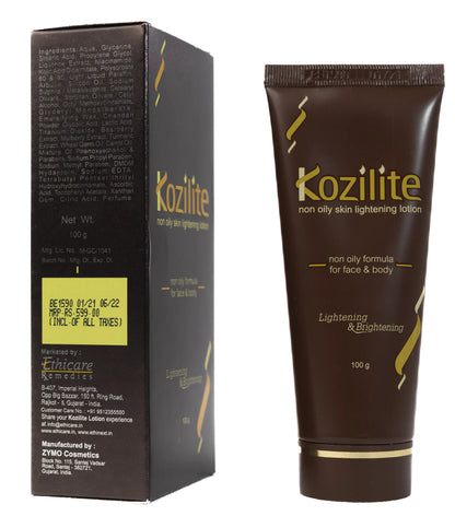 Kozilite Whitening Face And Body Lotion 100 Ml