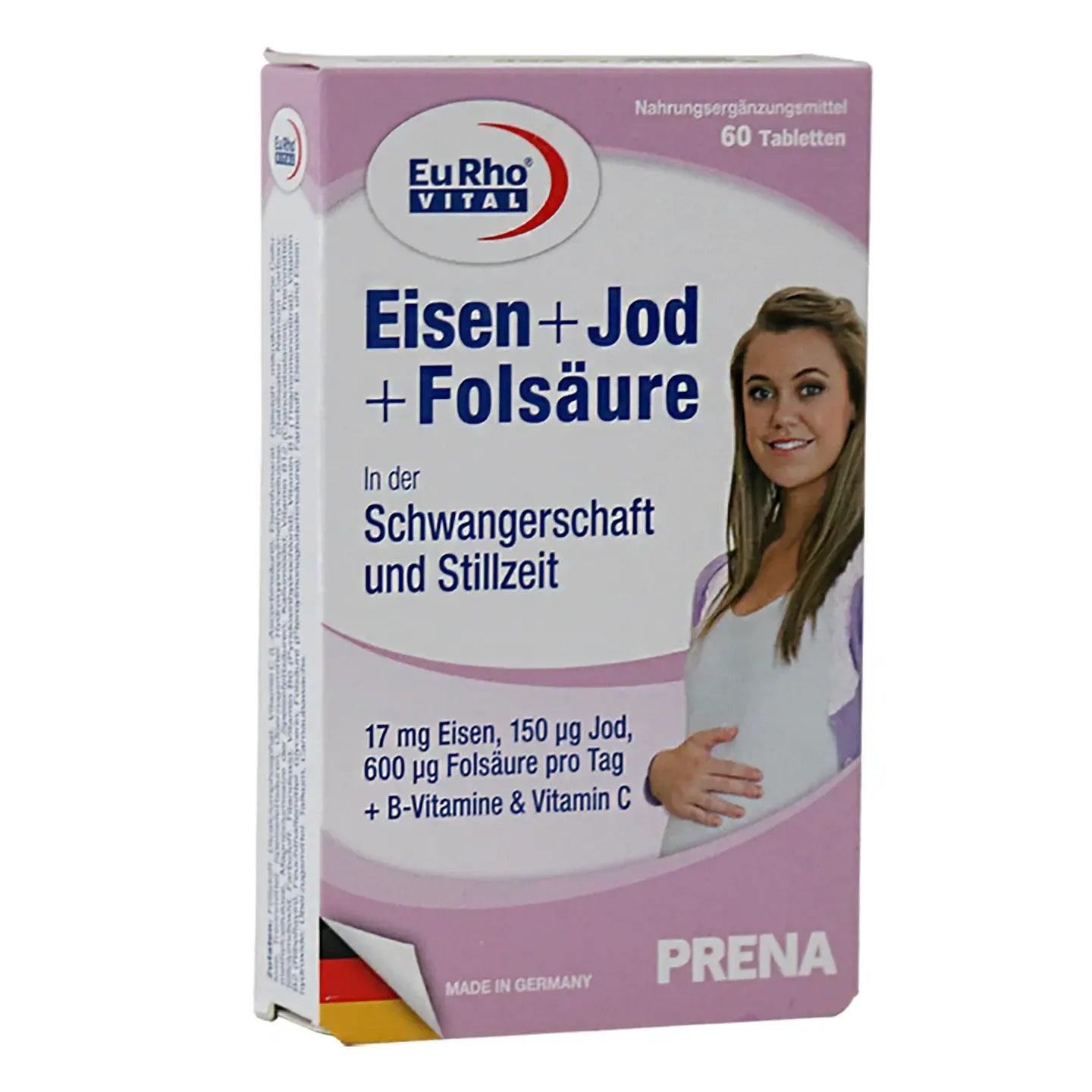 Eurho Vital Eisen + Iodine + Folic 60 Tablet
