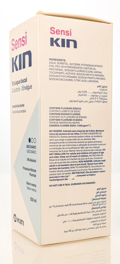 Kin Sensikin Mouthwash 250ml