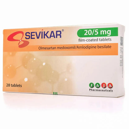 Sevikar 20/5Mg 28 Tablets