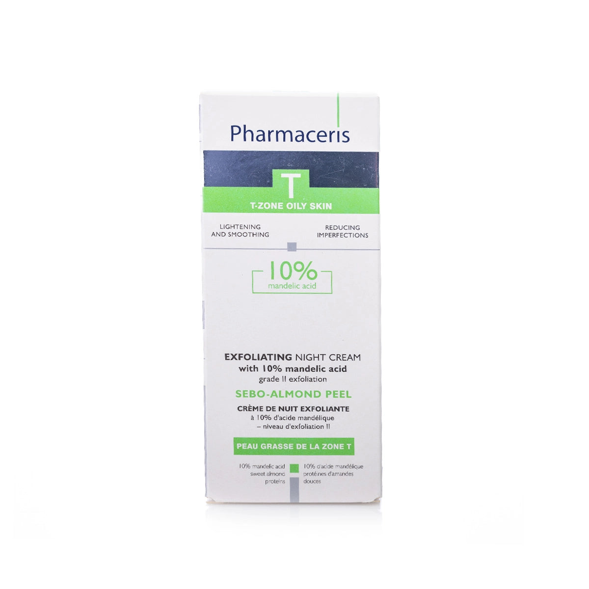 Pharmaceris T Sebo-Almond Peel Exfoliating Night Cream 10% Mandelic Acid 50 Ml