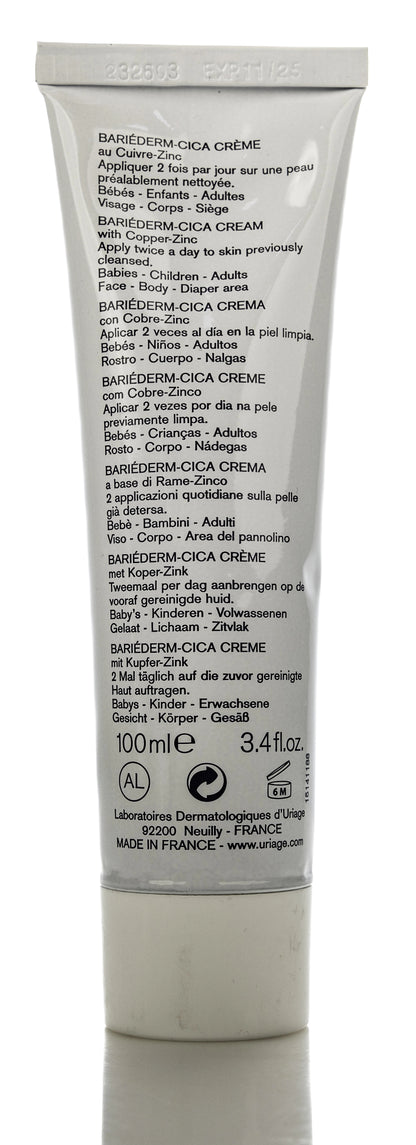 Uriage Bariderm Cica Cu-Zn Cream 100 ml