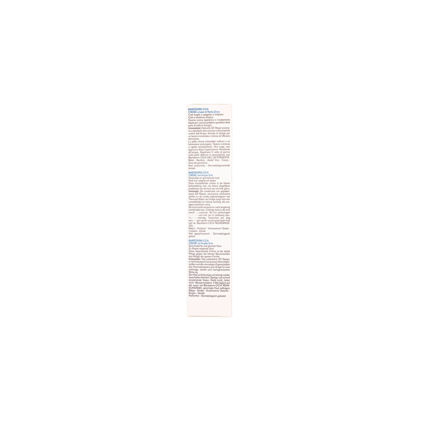 Uriage Bariderm Cica Cu-Zn Cream 100 ml