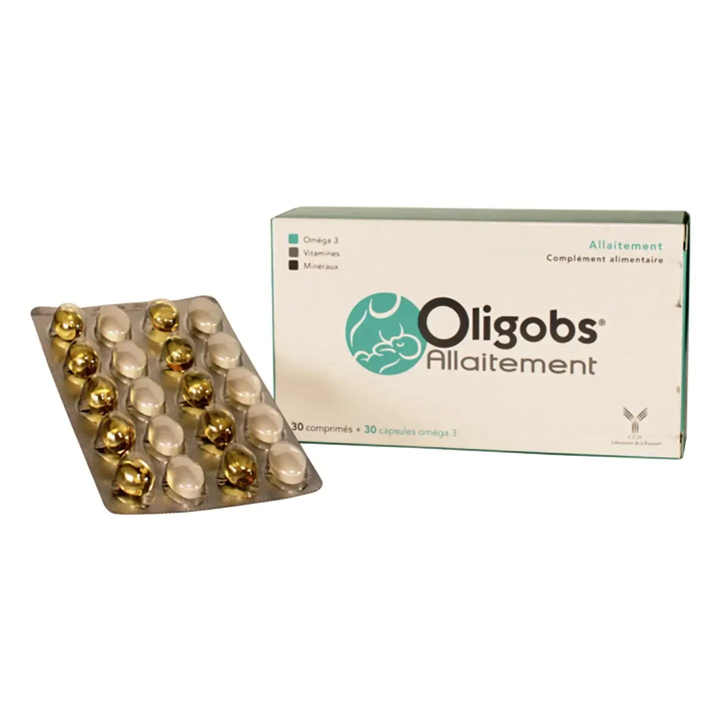 Oligobs Allaitement 30 Tablets+30 Capsules