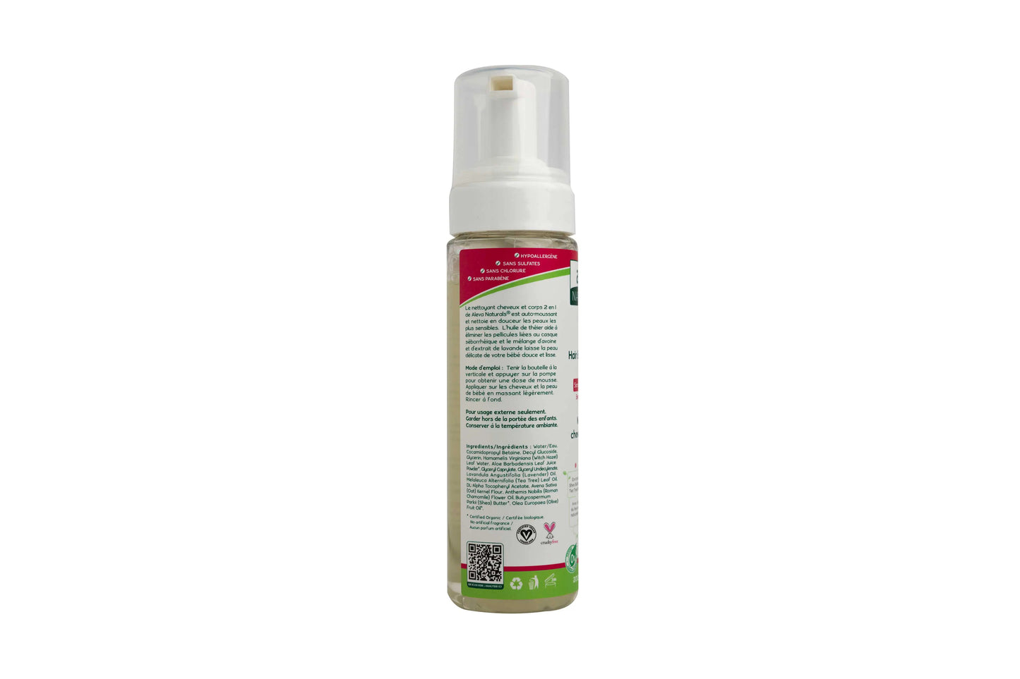 Aleva Naturals 2-in-1 Hair And Body Wash 200 Ml