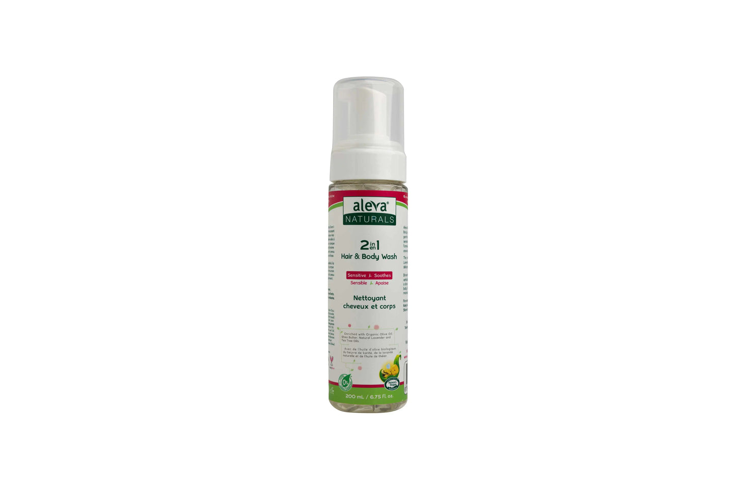 Aleva Naturals 2-in-1 Hair And Body Wash 200 Ml