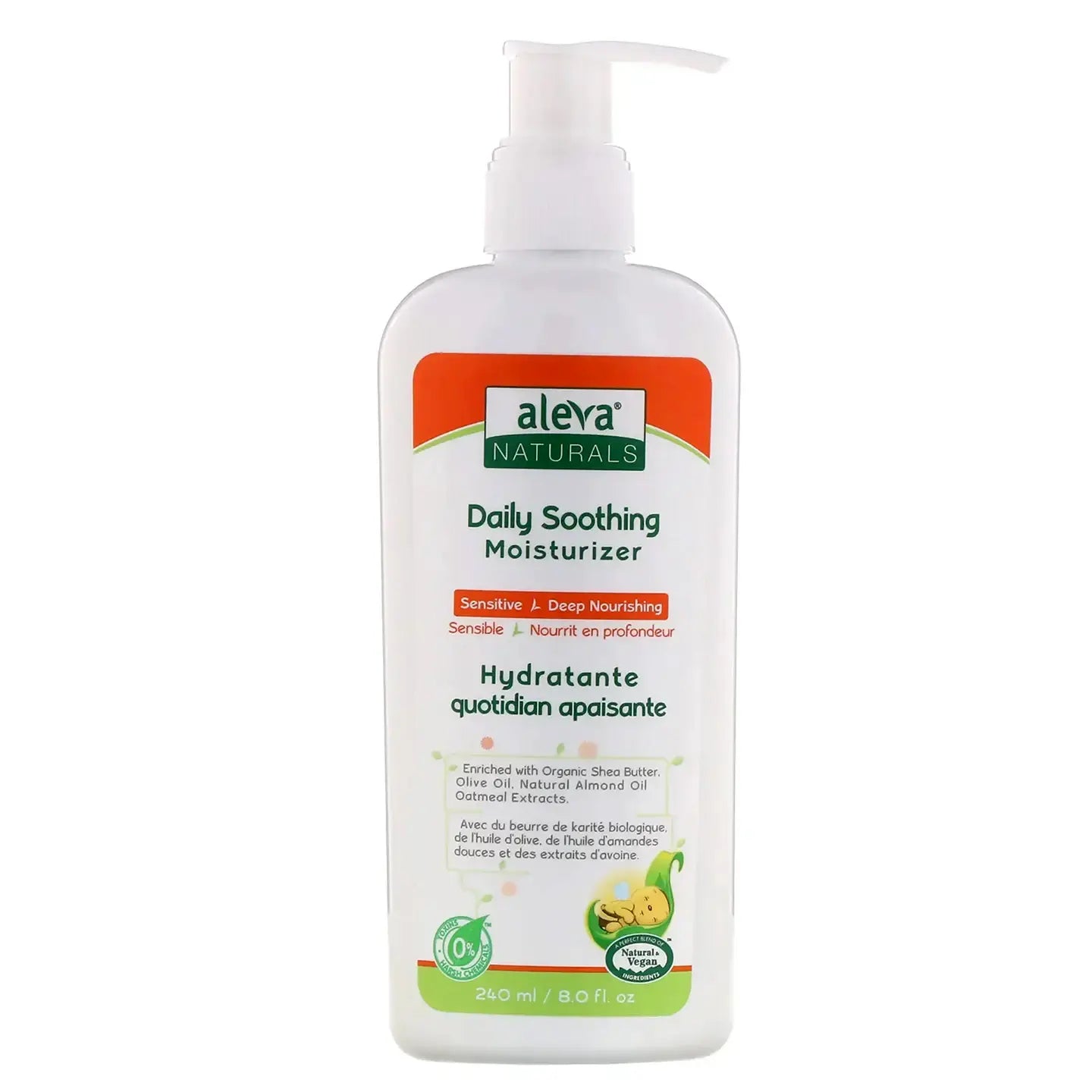 Aleva Naturals Daily Soothing Moisturizer 240 Ml