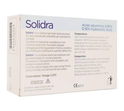 Solidra Eye Drops 20 Vials