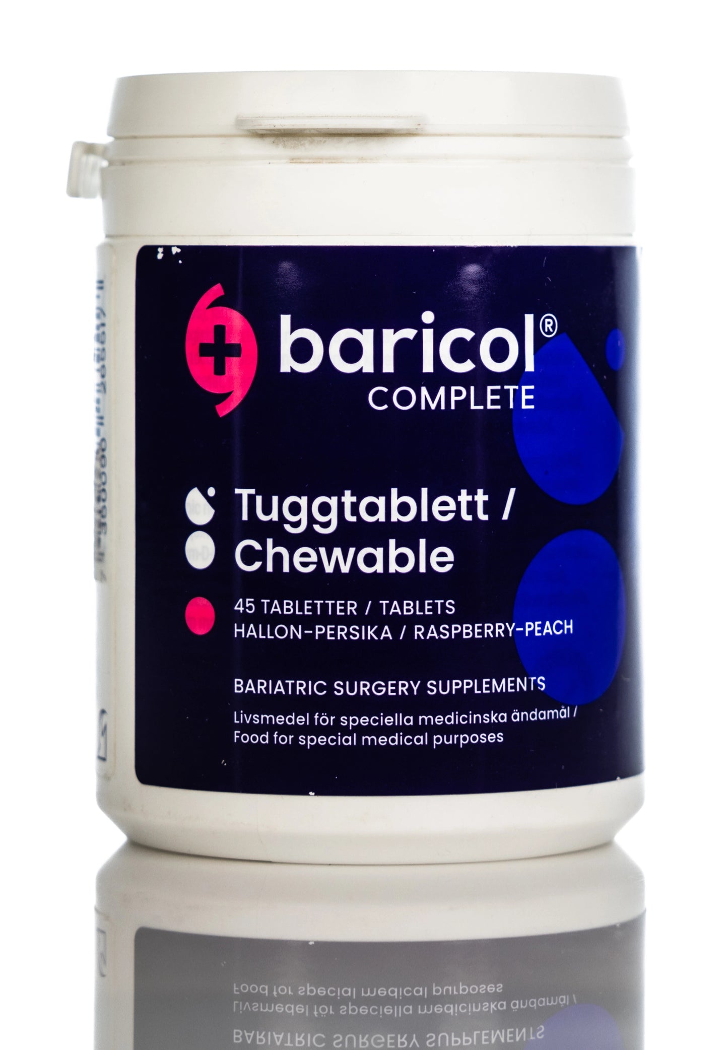 Baricol Rasberry/Peach 45 Chewable Tablet