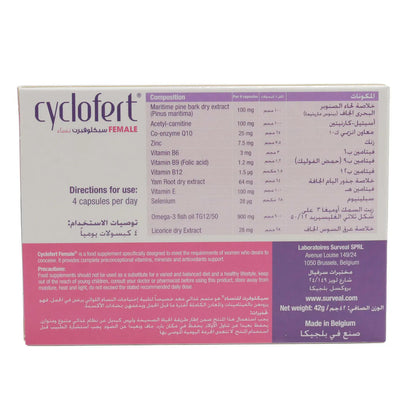 Cyclofert Female 60 Capsule