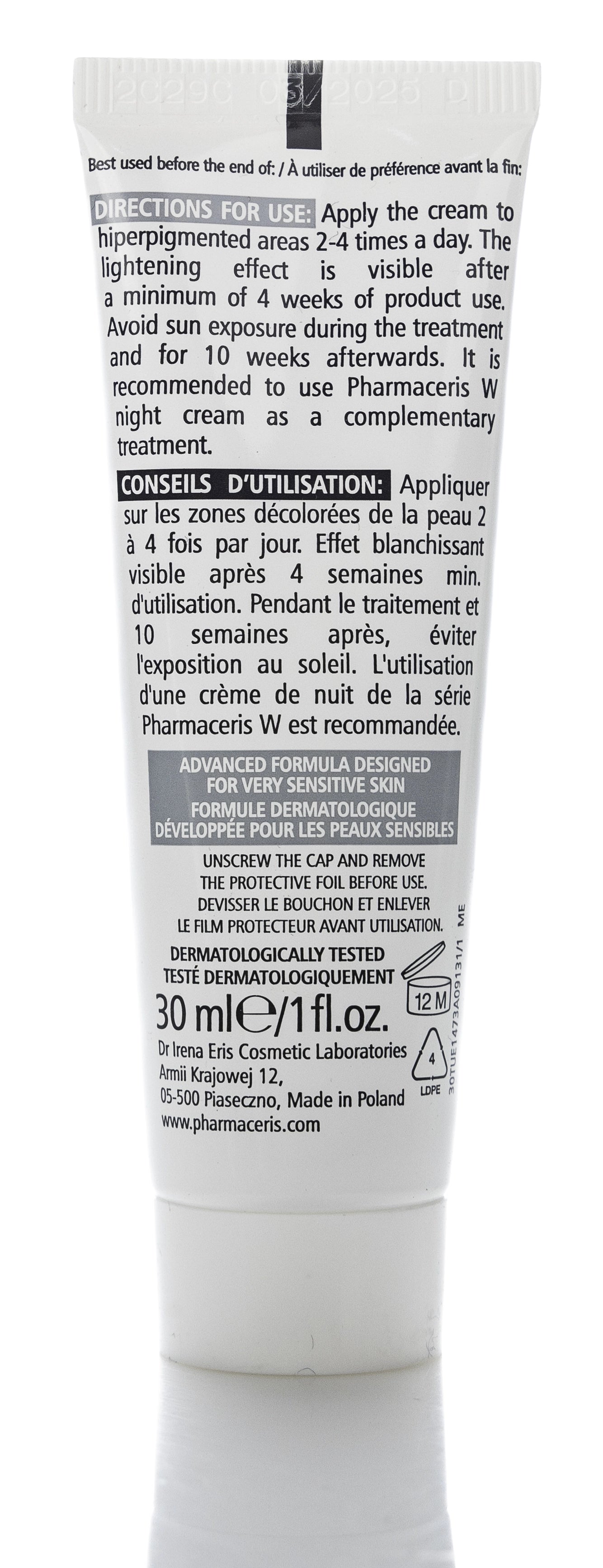 Pharmaceris Albucin White SPF50 Day Cream 30 ml