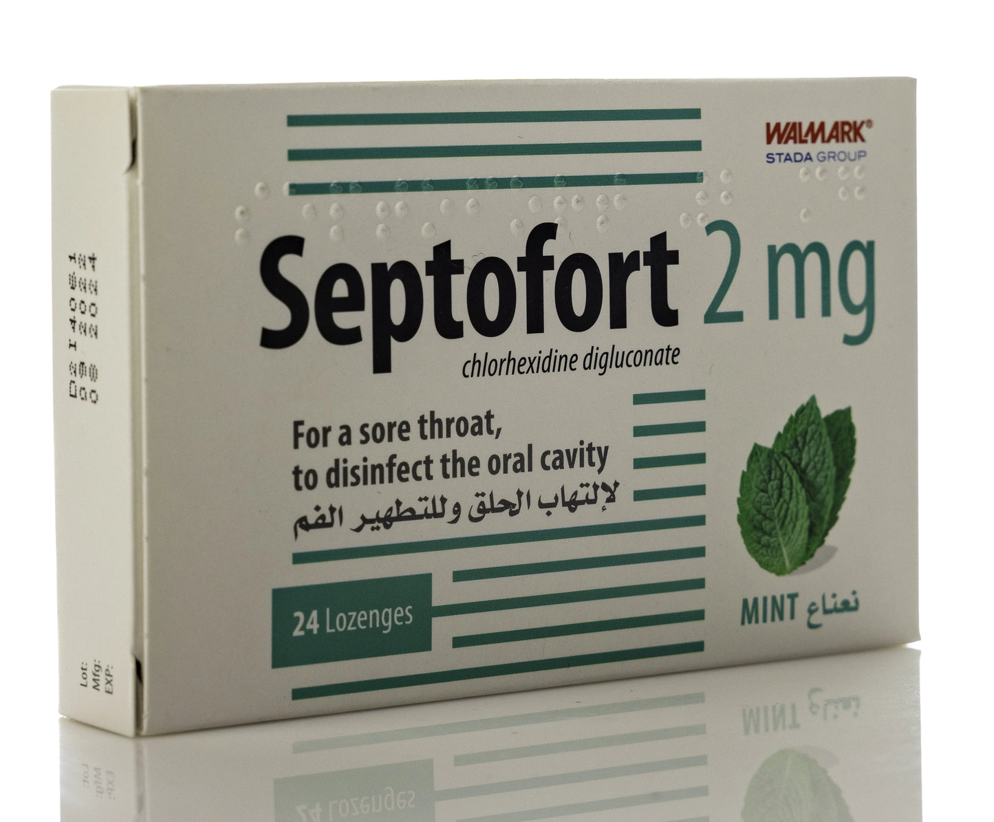 Septofort 2Mg Mint 24 Lozenges