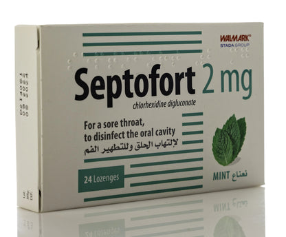 Septofort 2Mg Mint 24 Lozenges