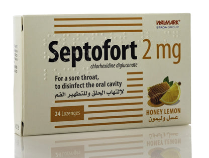 Septofort 2Mg Honey Lemon 24 Lozenges