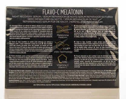 Isdin Flavo-C Melatonin Night Serum Ampoule 10X2 Ml