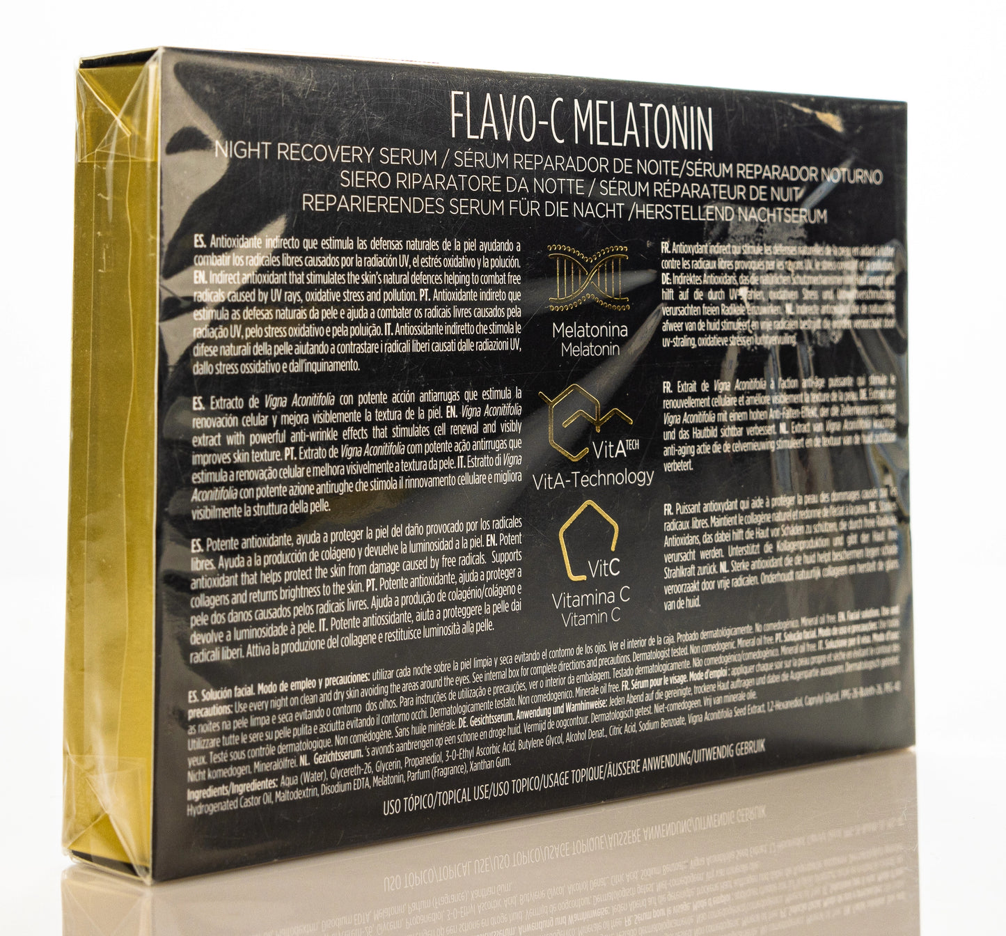 Isdin Flavo-C Melatonin Night Serum Ampoule 10X2 Ml