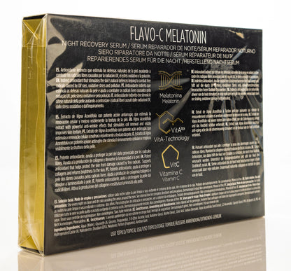 Isdin Flavo-C Melatonin Night Serum Ampoule 10X2 Ml