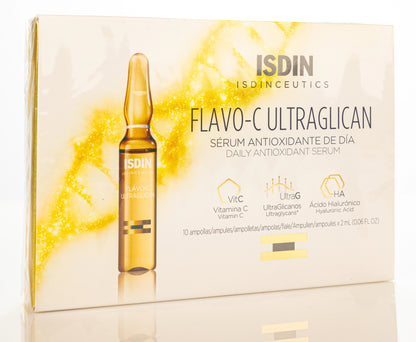 Isdin Flavo-C Ultraglican Serum Ampoule 10X2 Ml