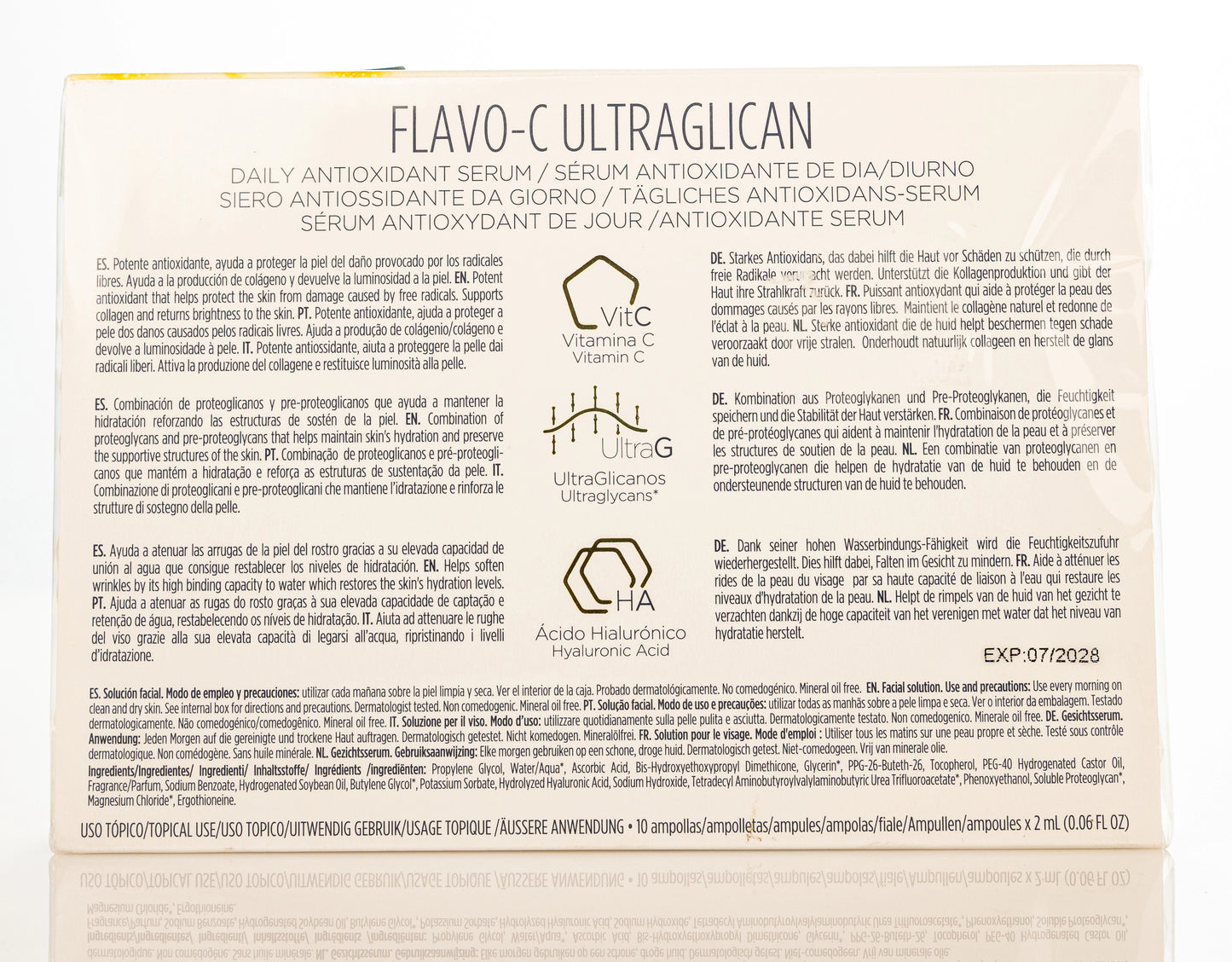 Isdin Flavo-C Ultraglican Serum Ampoule 10X2 Ml