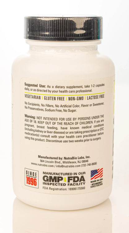 Nutrabio Green Tea Extract 90 Capsules