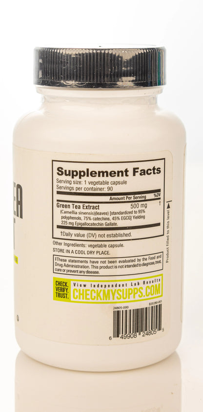 Nutrabio Green Tea Extract 90 Capsules