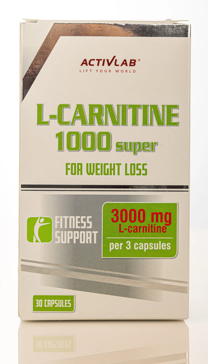 Activlab L-Carnitine 1000mg 30 Capsule